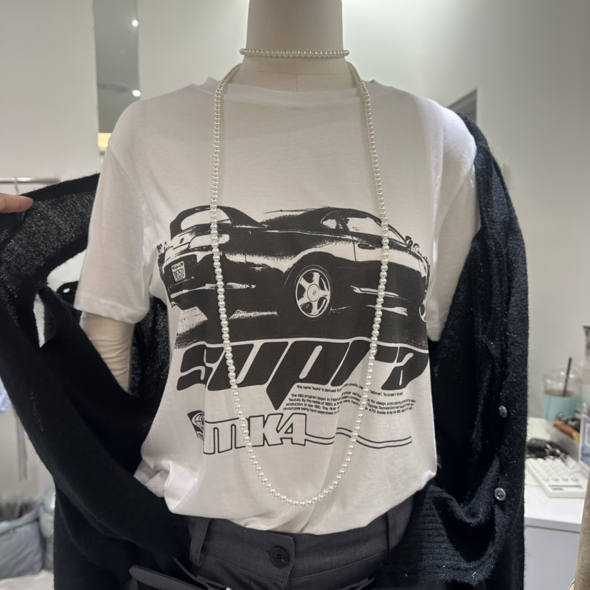 RENDER東大門代購女裝新款推薦熱賣時尚真品人氣休閑T恤RENDERT恤圖色2