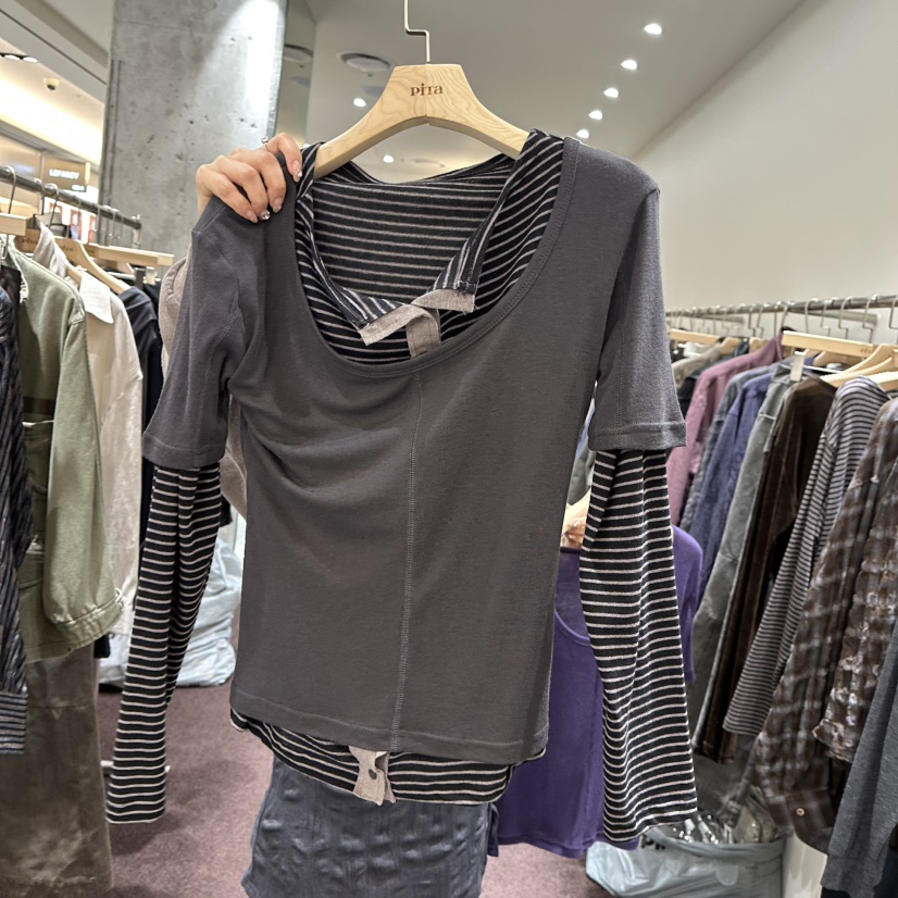 PITA/THEVERLIN東大門直郵女士新品人氣熱賣休閑真品T恤PITA/THEVERLINT恤圖色2