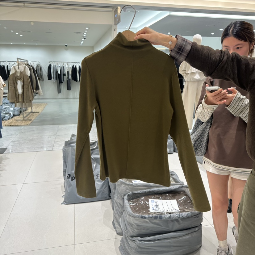 BLUEI-D/N SHARP東大門直郵女士新款休閑時尚熱賣長袖T恤Blue i-d/N SHARP長袖T恤