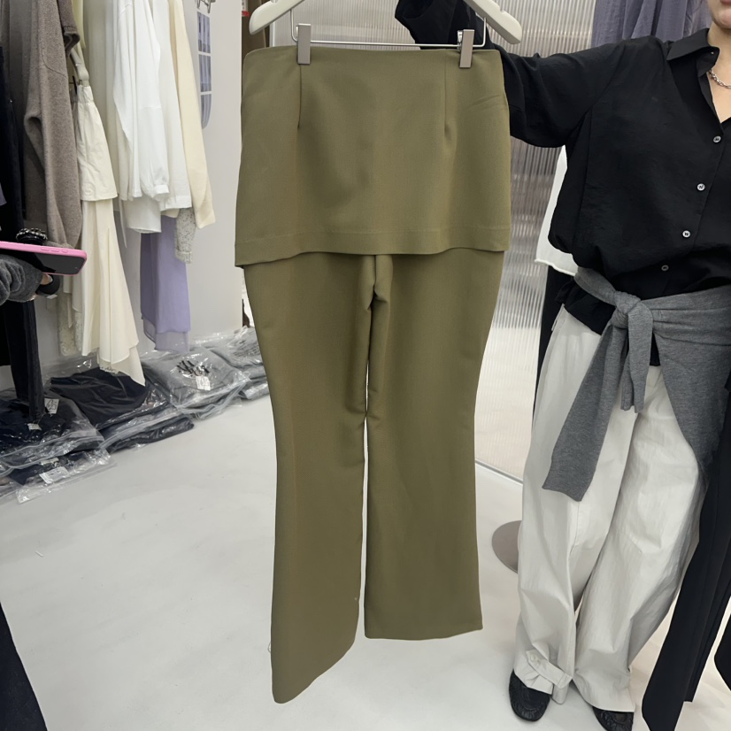 LEPI韓國直郵女士新品推薦人氣休閑真品時尚裙褲裹身裙喇叭LEPI裙褲