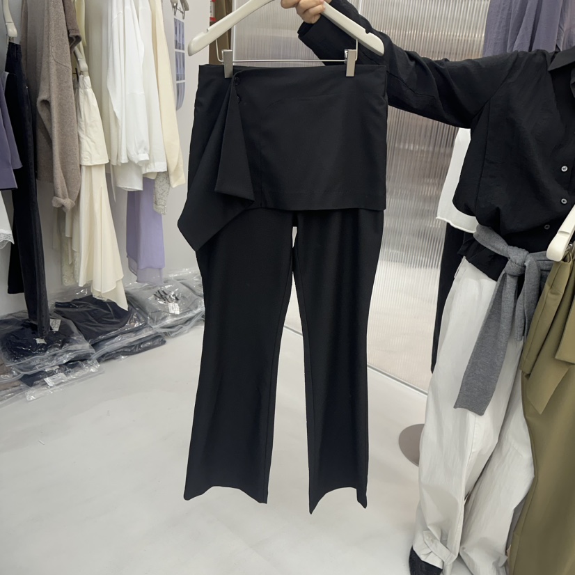LEPI韓國直郵女士新品推薦人氣休閑真品時尚裙褲裹身裙喇叭LEPI裙褲圖色2