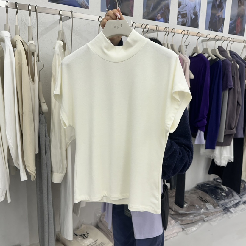LEPI韓國直郵女裝新款真品人氣休閑推薦熱賣時尚T恤半領LEPIT恤圖色2