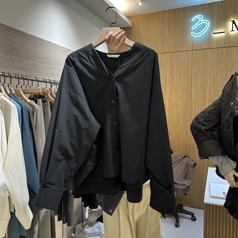 BISHOP/APOINT/3MARCH東大門實拍女裝新品休閑襯衫蕾絲衫BISHOP/APOINT/3MARCH襯衫/蕾絲衫圖色3