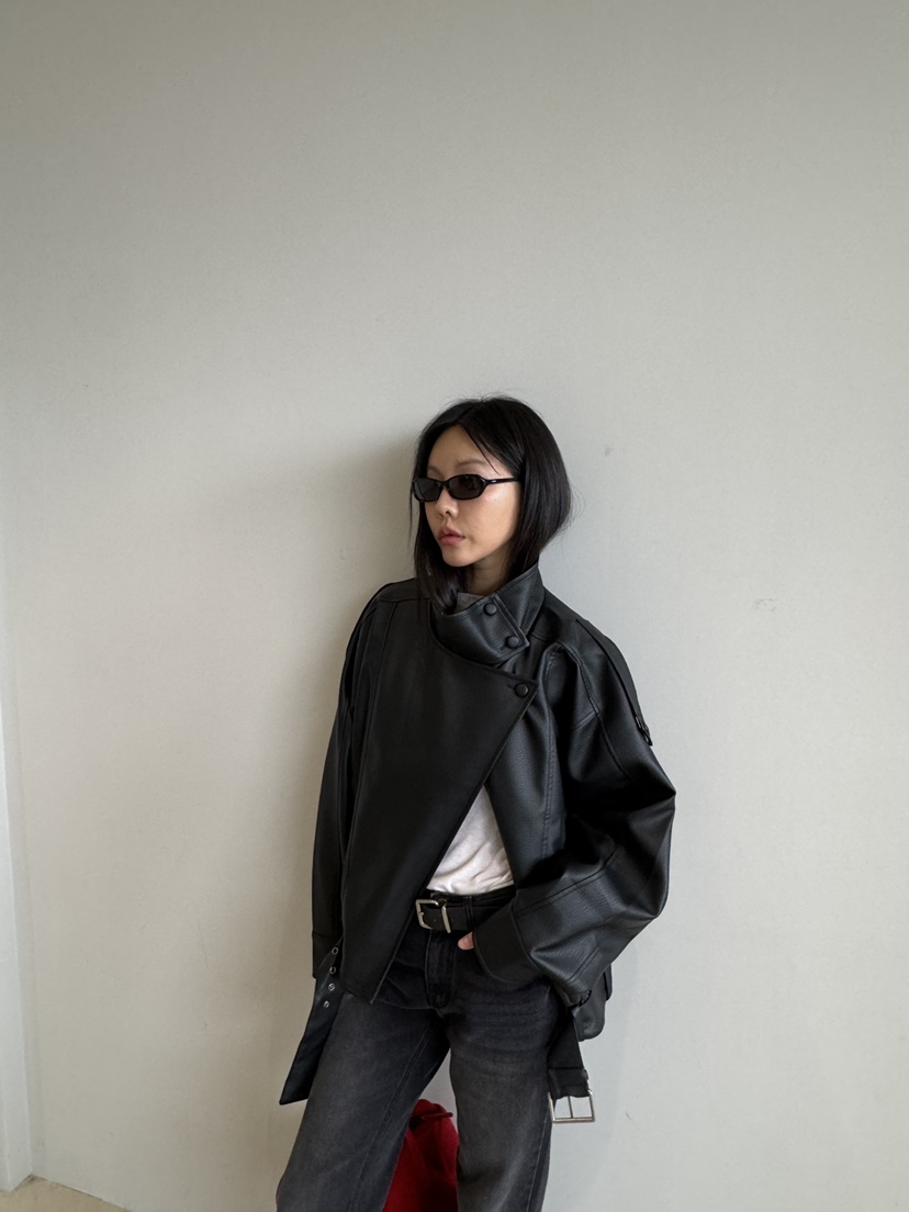 LIMLIMLIM東大門代購女裝新款時尚真品人氣熱賣推薦皮衣皮革LIM LIM LIM皮衣