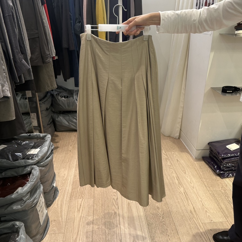 REIRAI韓國直郵女士新品推薦熱賣時尚真品長裙百褶褶裙長款Reirai長裙