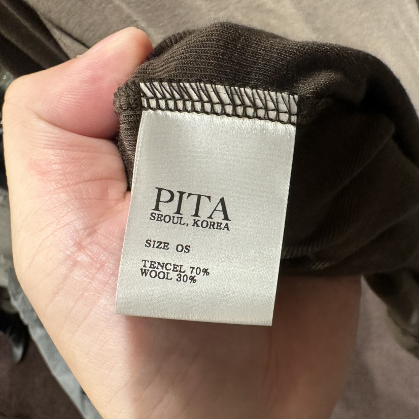 PITA/THEVERLIN東大門實拍女士新品時尚休閑人氣長袖T恤PITA/THEVERLIN長袖T恤