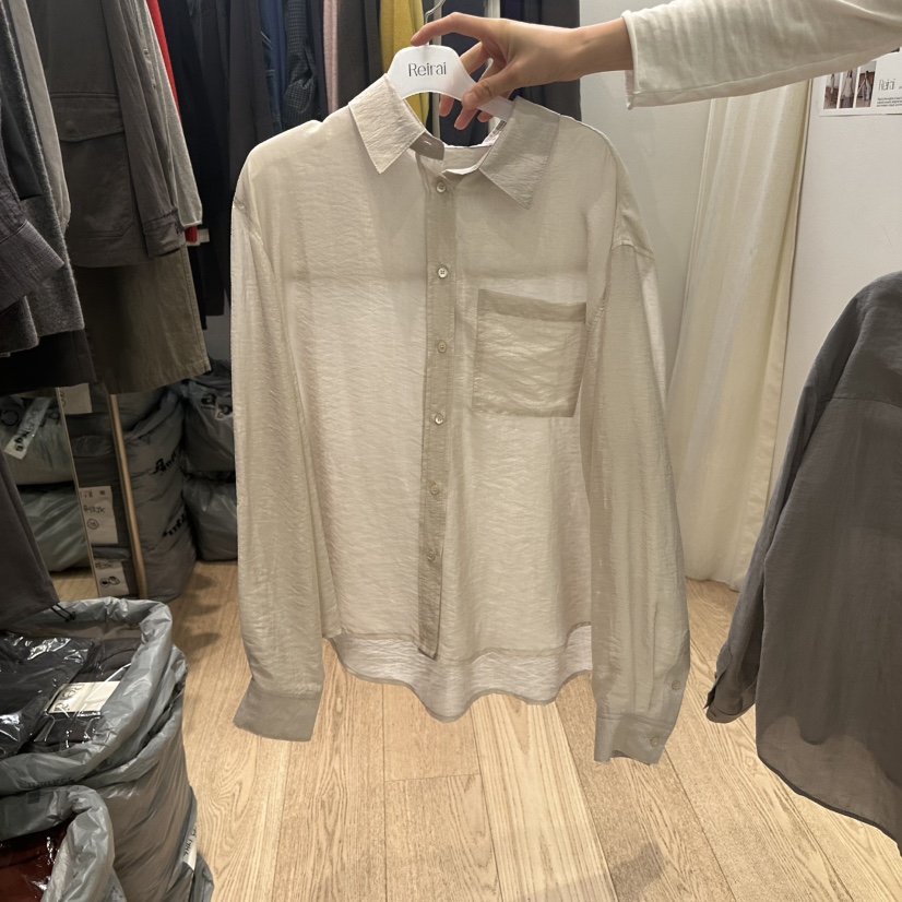 REIRAI韓國直郵女士新款人氣熱賣真品休閑時尚襯衫蕾絲衫Reirai襯衫/蕾絲衫圖色3