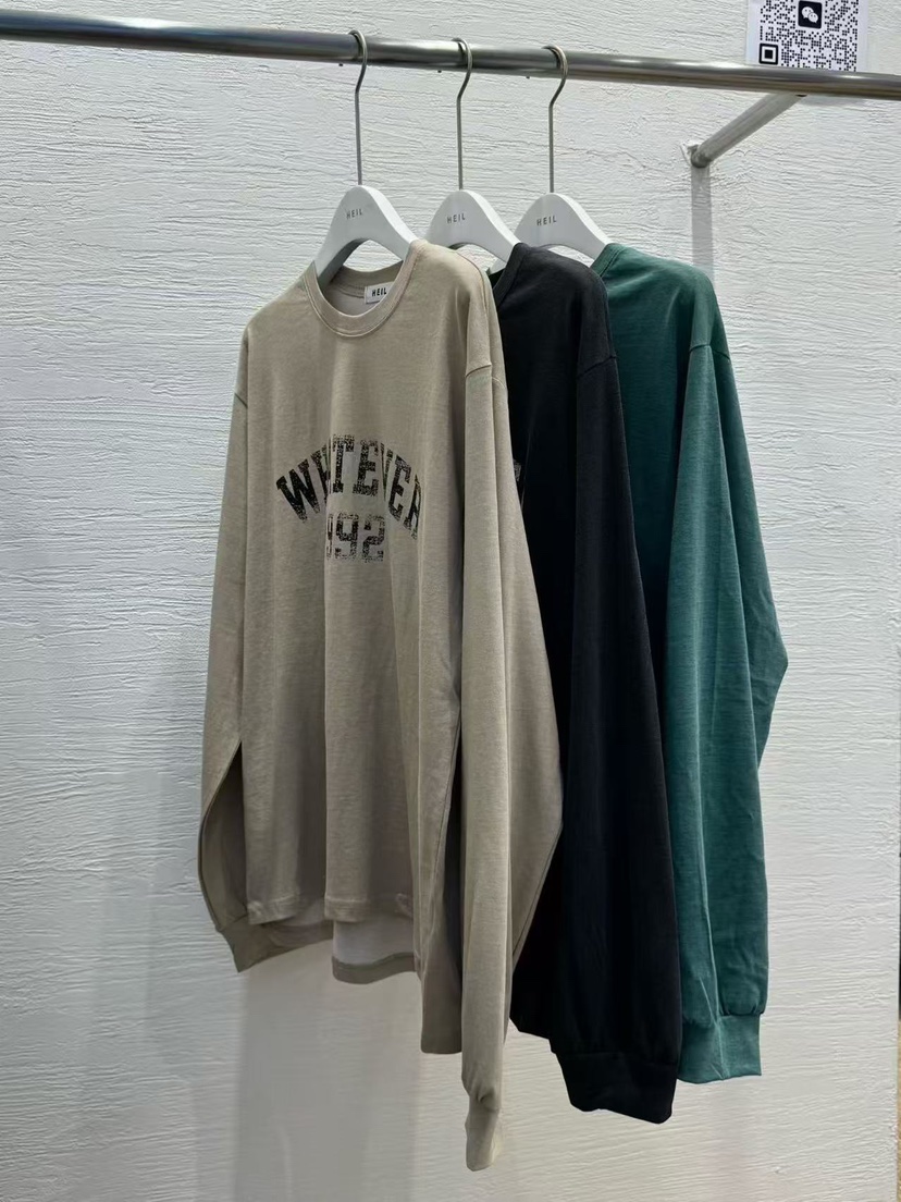 HEIL東大門實拍女士新品人氣熱賣推薦真品時尚休閑長袖T恤HEIL長袖T恤