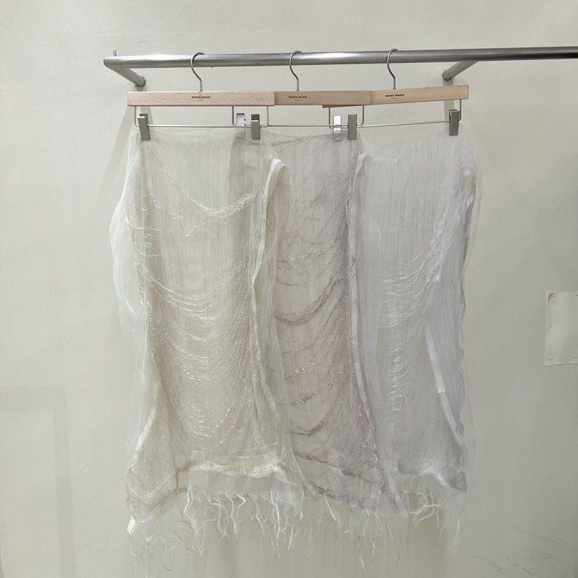 MARIE MARIE韓國直郵女裝新品真品休閑圍巾披肩歐根紗圍巾MARIE MARIE圍巾/披肩