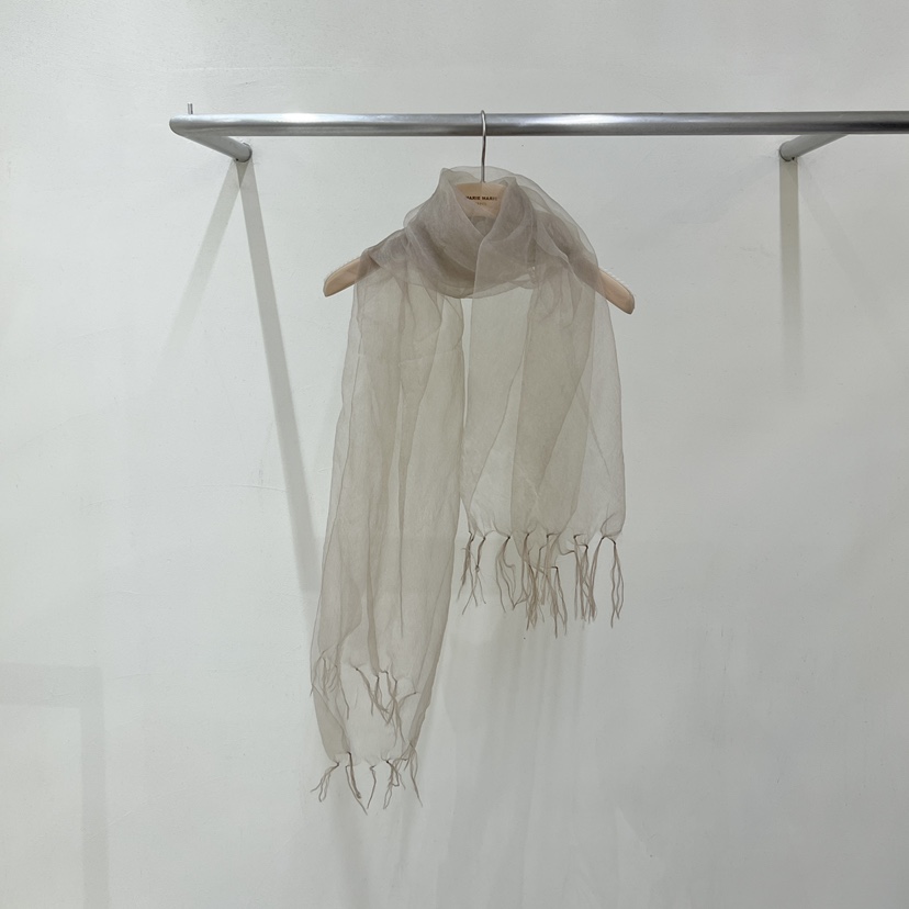MARIE MARIE韓國直郵女裝新品真品休閑圍巾披肩歐根紗圍巾MARIE MARIE圍巾/披肩圖色2