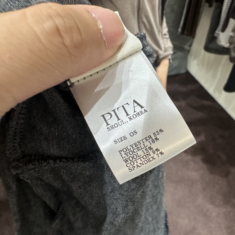 PITA/THEVERLIN韓國代購女裝新款熱賣衛衣拉鏈連帽衫羊毛PITA/THEVERLIN衛衣