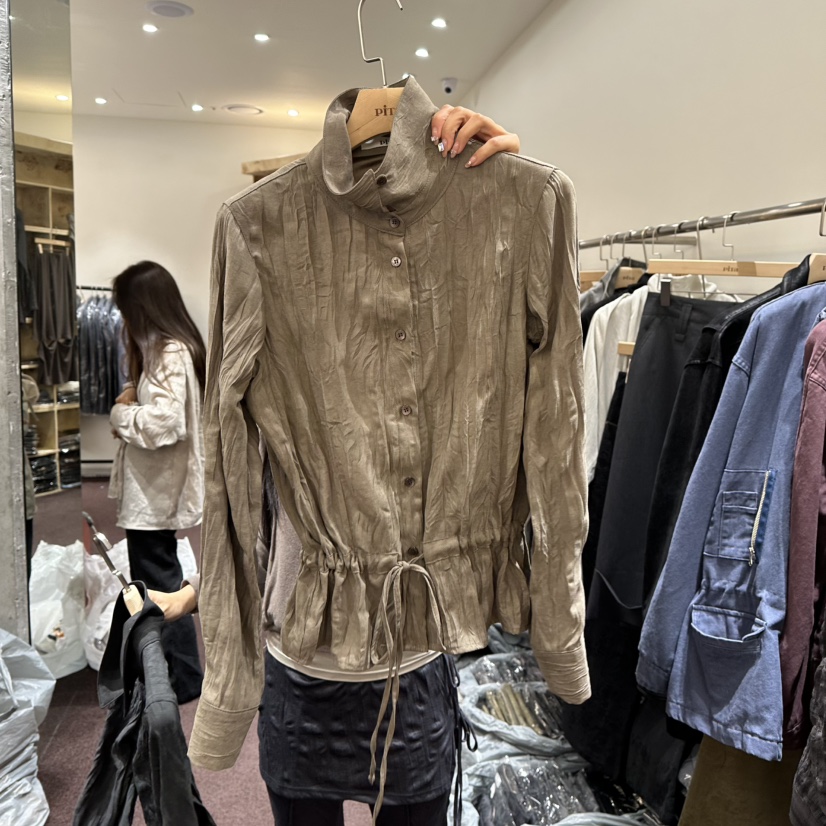 PITA/THEVERLIN東大門直郵女裝新品推薦時尚熱賣襯衫蕾絲衫PITA/THEVERLIN襯衫/蕾絲衫圖色2