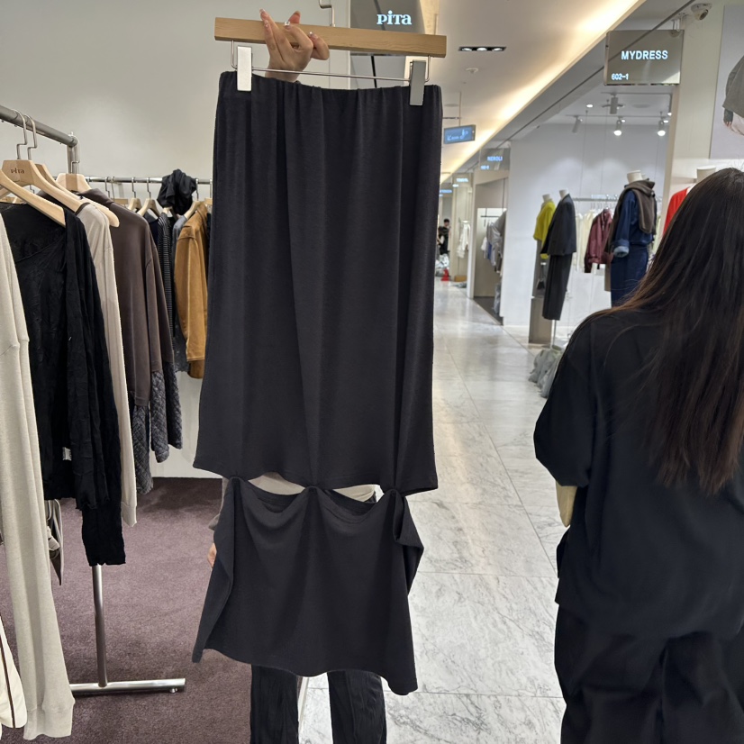 PITA/THEVERLIN韓國代購女裝新品真品人氣熱賣推薦休閑長裙PITA/THEVERLIN長裙