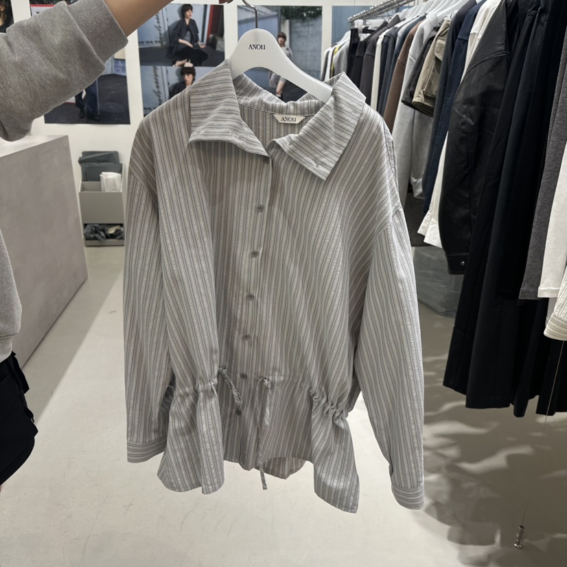 ANOU東大門實拍女裝新品熱賣真品時尚推薦人氣襯衫蕾絲衫ANOU襯衫/蕾絲衫圖色2