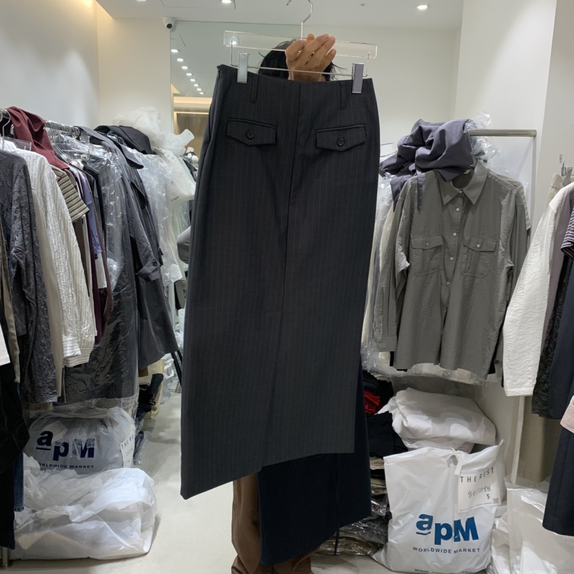 THE REST東大門代購女裝新品推薦人氣熱賣時尚休閑真品長裙THE REST/UNNOEUD長裙