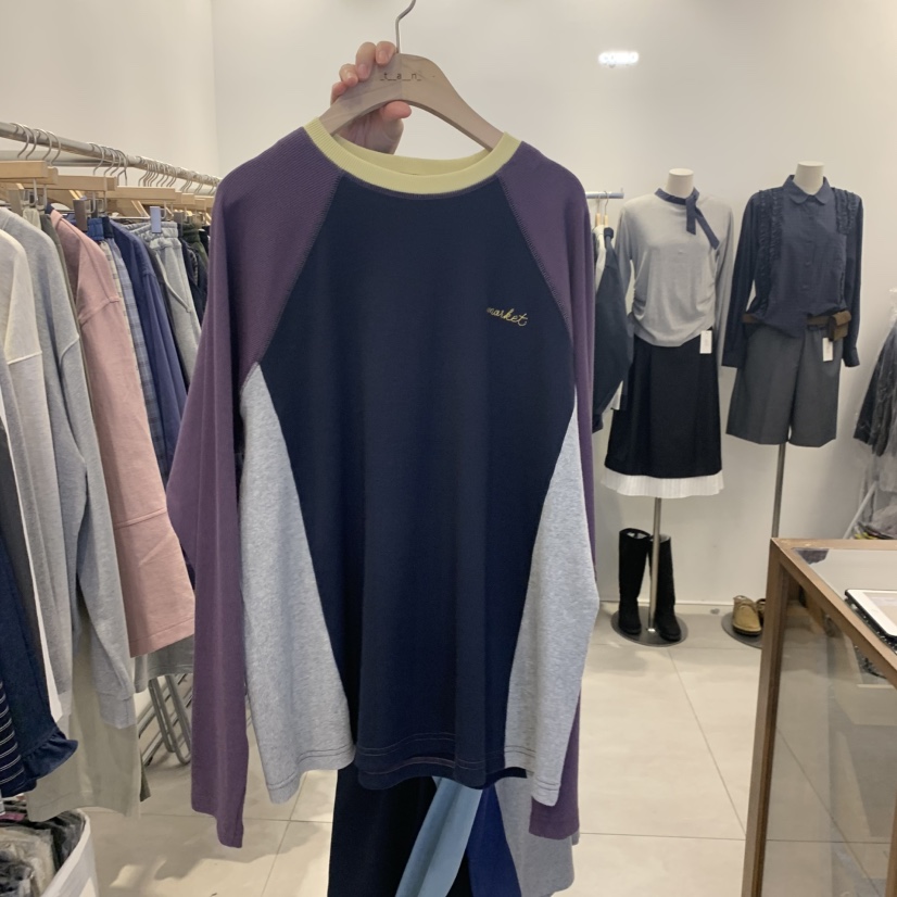 TAN&amp;COMO韓國直郵女士新品真品休閑時尚熱賣長袖T恤tan-COMO長袖T恤圖色2