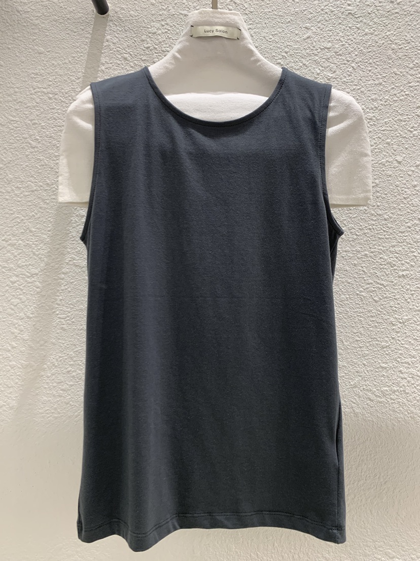 LUCY SALON韓國代購女士新品人氣推薦時尚休閑熱賣吊帶背心LUCY SALON吊帶/背心圖色2墨色