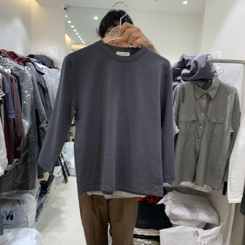 THE REST東大門代購女士新品真品休閑熱賣時尚人氣長袖T恤THE REST/UNNOEUD長袖T恤圖色3