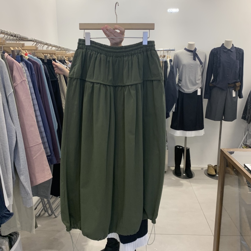 TAN&amp;COMO韓國代購女士新品推薦休閑熱賣半身裙中短裙tan-COMO半身裙/中短裙