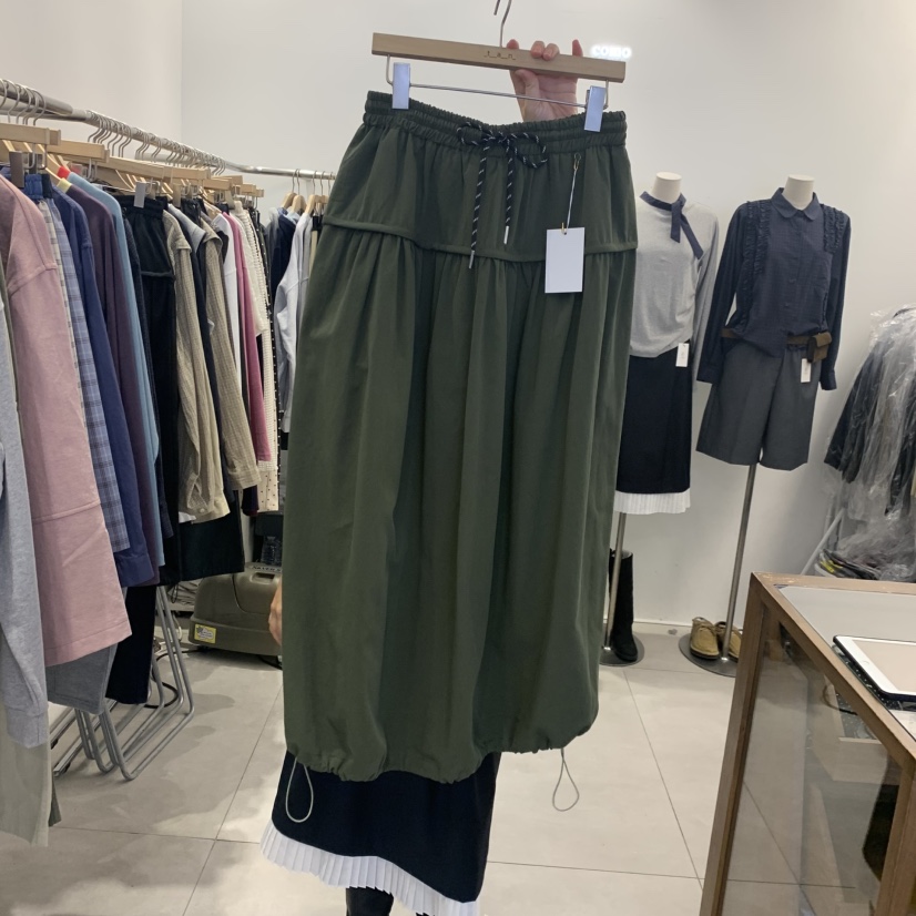 TAN&amp;COMO韓國代購女士新品推薦休閑熱賣半身裙中短裙tan-COMO半身裙/中短裙圖色1