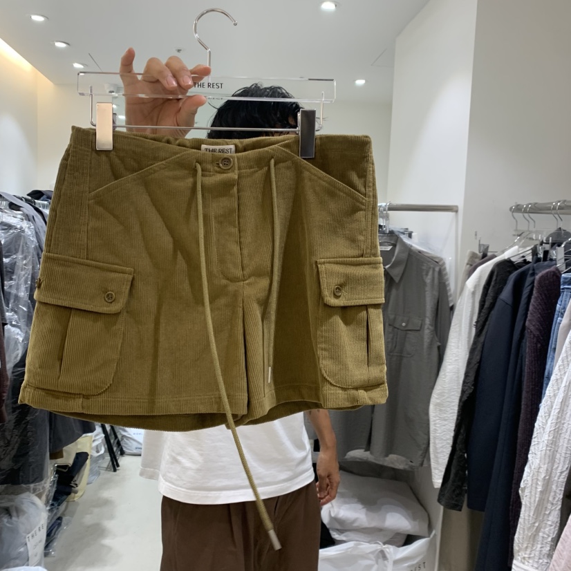THE REST東大門實拍女士新品時尚休閑推薦真品熱賣人氣短褲THE REST/UNNOEUD短褲圖色1