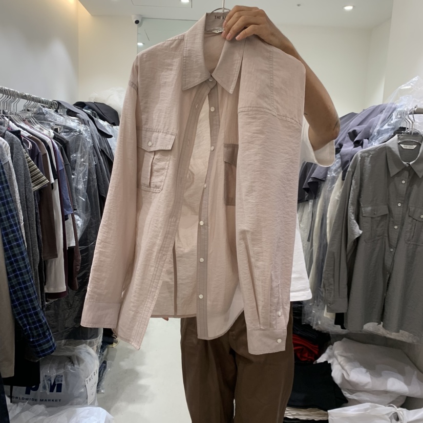 THE REST韓國代購女裝新品時尚推薦真品休閑人氣襯衫蕾絲衫THE REST/UNNOEUD襯衫/蕾絲衫圖色2
