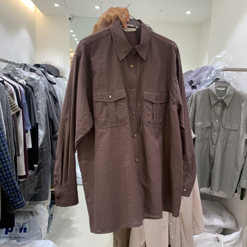 THE REST韓國代購女裝新品時尚推薦真品休閑人氣襯衫蕾絲衫THE REST/UNNOEUD襯衫/蕾絲衫圖色3