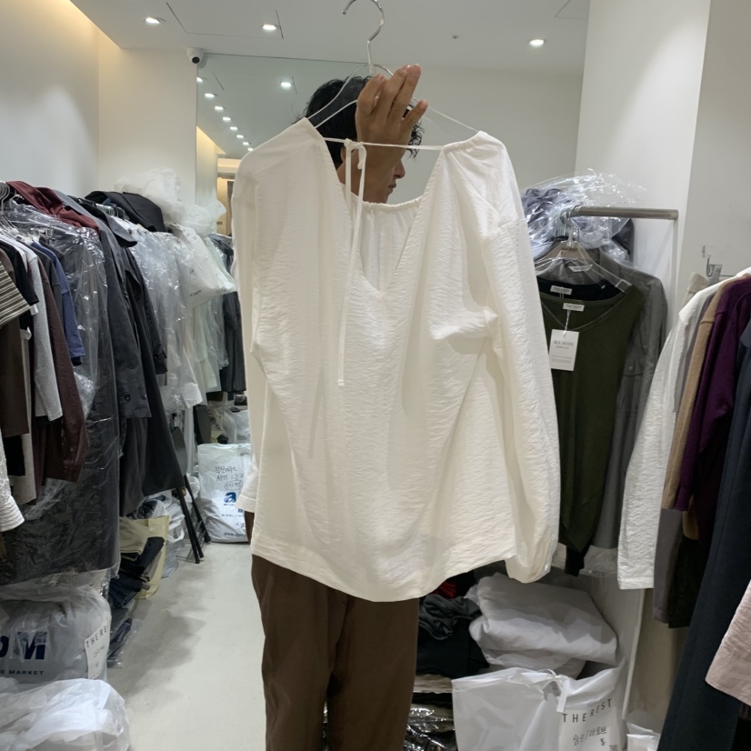 THE REST韓國直郵女裝新品時尚休閑人氣熱賣推薦襯衫蕾絲衫THE REST/UNNOEUD襯衫/蕾絲衫