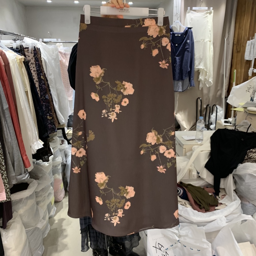 LOGROAD韓國代購女士新款熱賣時尚人氣休閑推薦半身裙中短裙LOG ROAD半身裙/中短裙圖色2