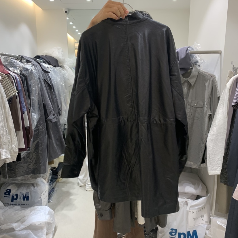 THE REST韓國代購女士新品人氣真品休閑推薦時尚夾克皮革THE REST/UNNOEUD夾克