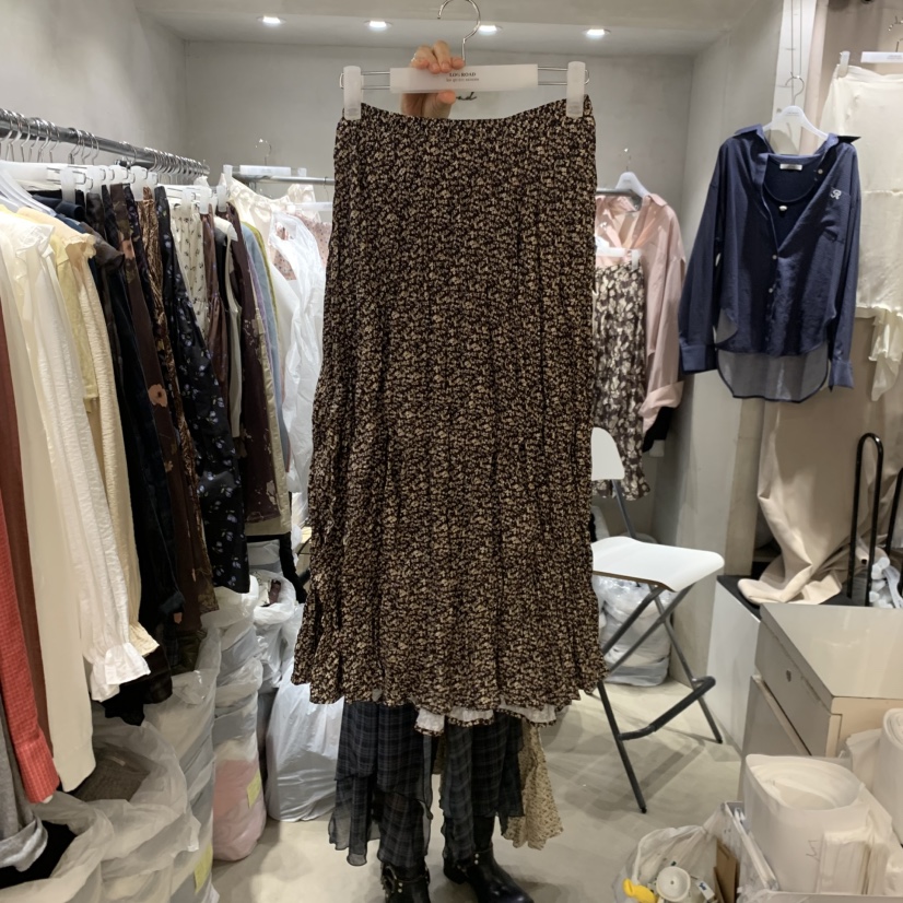 LOGROAD東大門實拍女裝新品熱賣時尚推薦人氣半身裙中短裙LOG ROAD半身裙/中短裙圖色1