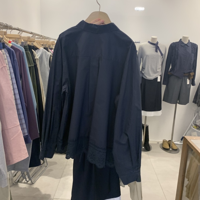 TAN&amp;COMO東大門代購女士新款人氣推薦真品襯衫蕾絲衫tan-COMO襯衫/蕾絲衫