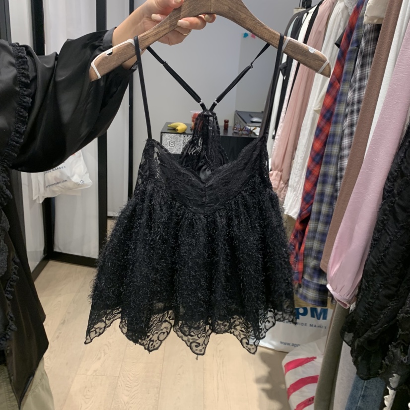 LOVE PULL東大門實拍女士新品人氣推薦休閑真品吊帶背心LOVE PULL吊帶/背心圖色2