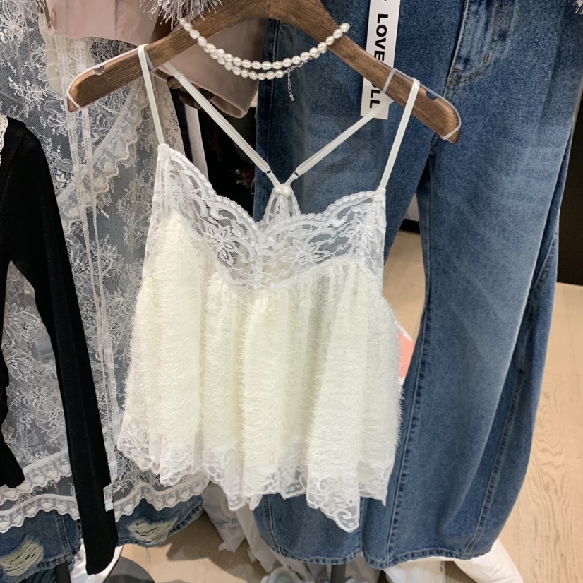 LOVE PULL東大門實拍女士新品人氣推薦休閑真品吊帶背心LOVE PULL吊帶/背心圖色3