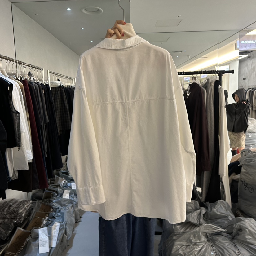 DOUBLE STANDARD/LE SMOKING/MAISONSTAFF東大門直郵女士新款熱賣襯衫蕾絲衫MAISONSTAFF襯衫/蕾絲衫