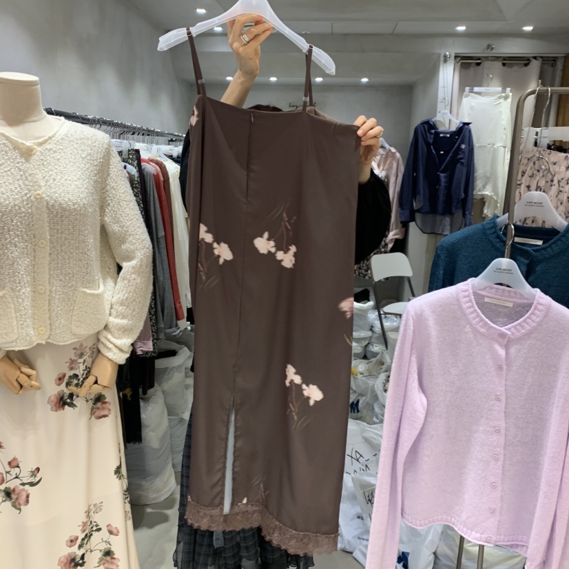 LOGROAD韓國直郵女士新品推薦真品休閑人氣時尚熱賣連衣裙LOG ROAD連衣裙