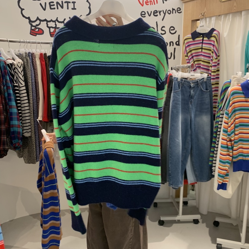 VENTI韓國代購女裝新品休閑人氣時尚真品推薦熱賣針織衫VENTI針織衫