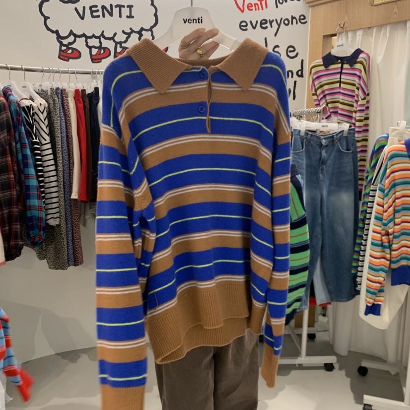 VENTI韓國代購女裝新品休閑人氣時尚真品推薦熱賣針織衫VENTI針織衫圖色2