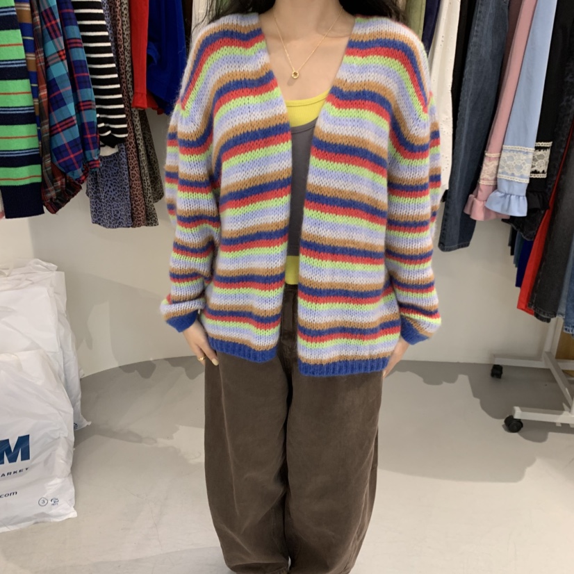VENTI東大門實拍女士新品真品人氣時尚熱賣推薦休閑毛衣開衫VENTI毛衣圖色2