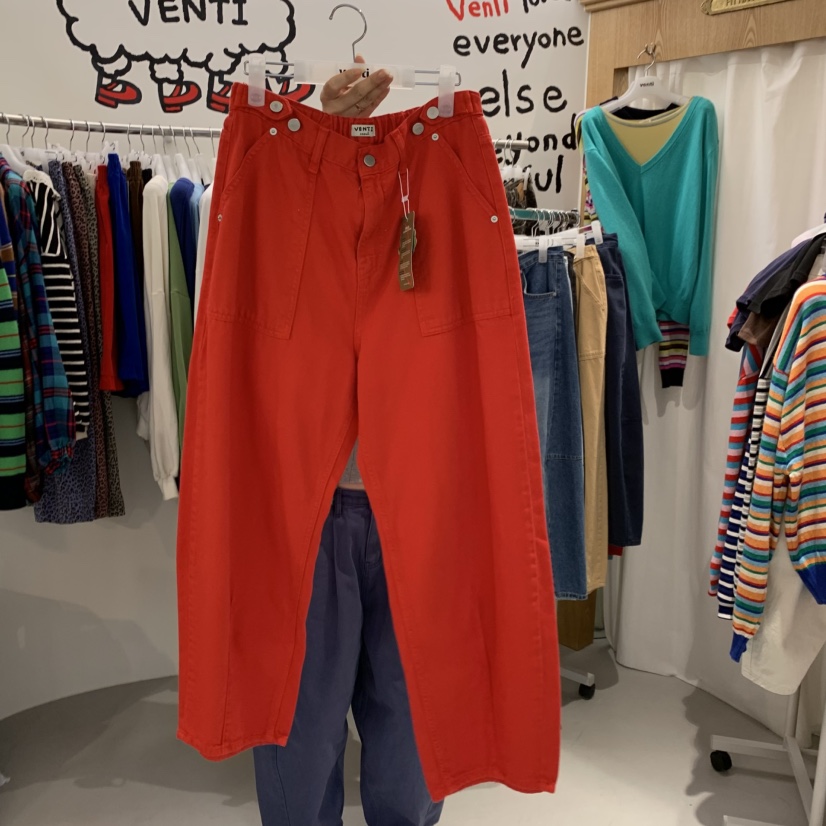 VENTI東大門實拍女裝新款熱賣時尚休閑真品人氣推薦休閑褲VENTI休閑褲圖色1