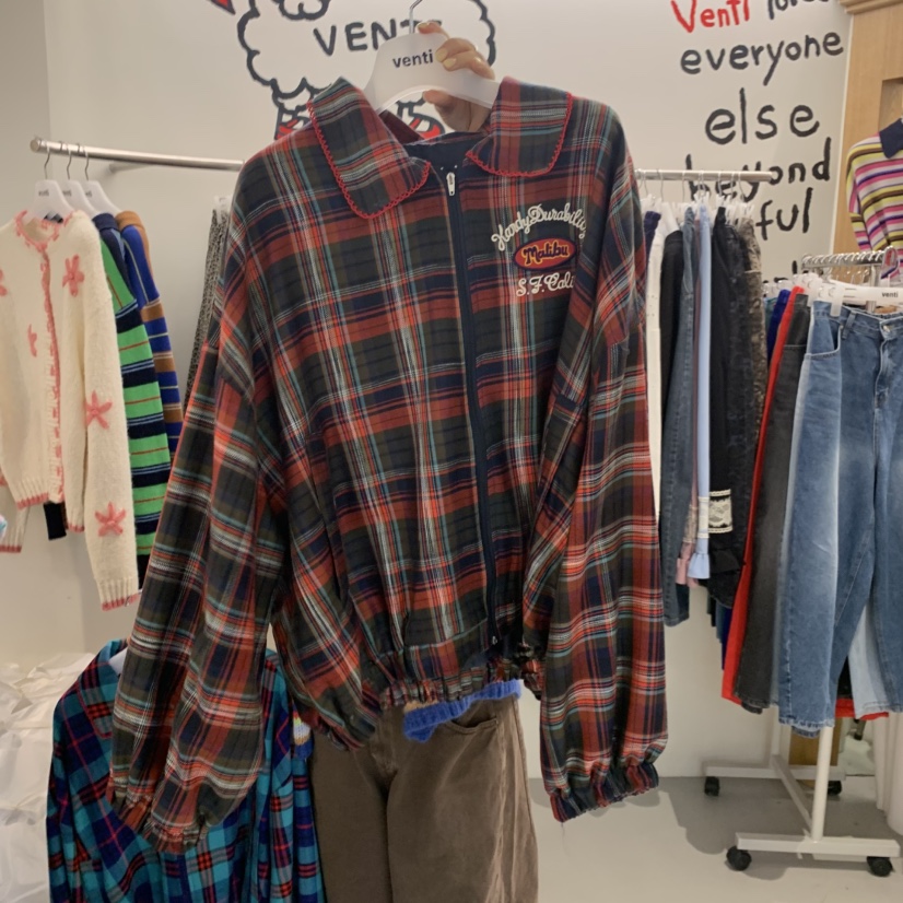 VENTI韓國代購女裝新款人氣推薦時尚真品休閑熱賣夾克VENTI夾克圖色1