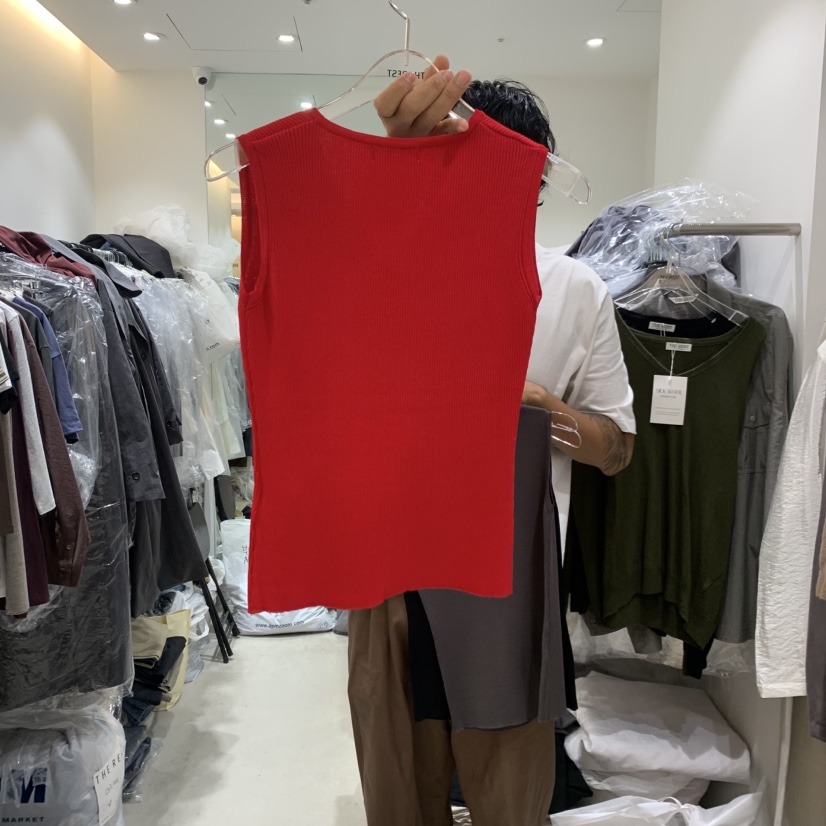 THE REST韓國直郵女裝新品熱賣休閑真品時尚推薦吊帶背心THE REST/UNNOEUD吊帶/背心