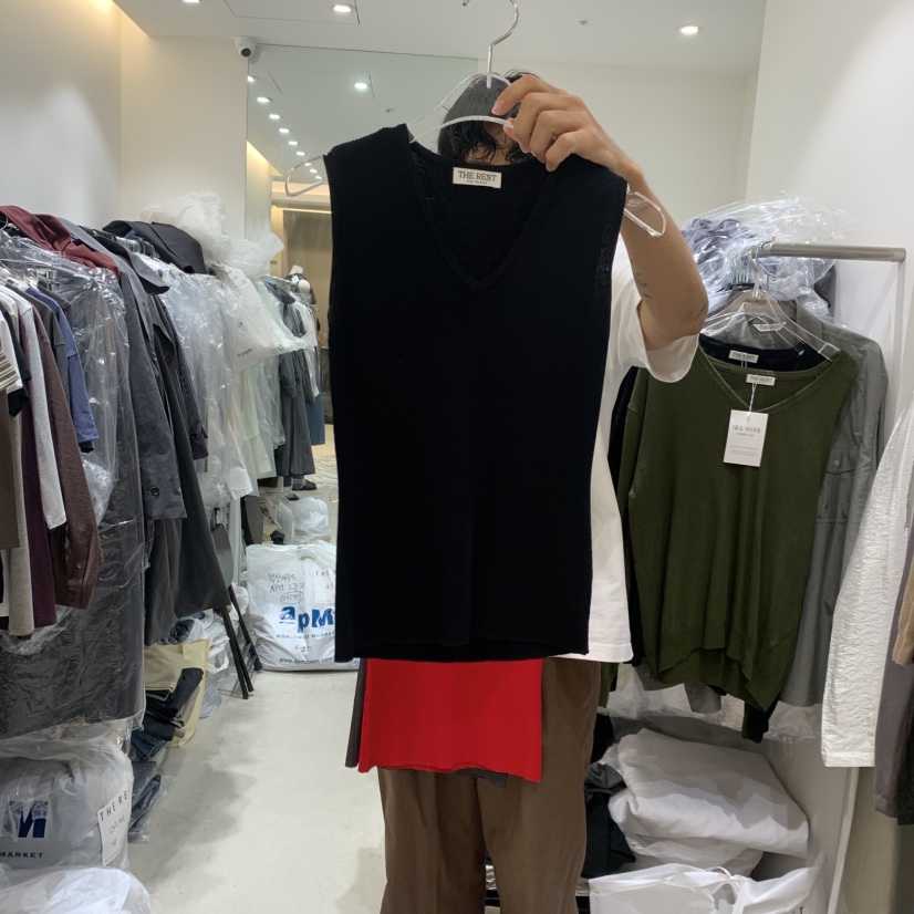 THE REST韓國直郵女裝新品熱賣休閑真品時尚推薦吊帶背心THE REST/UNNOEUD吊帶/背心圖色2