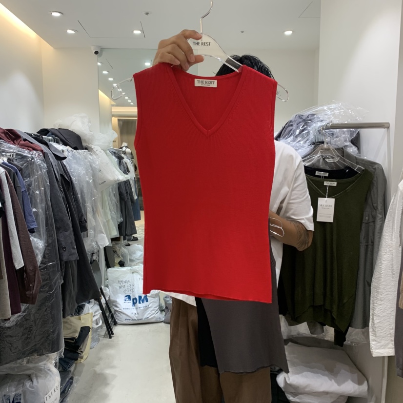 THE REST韓國直郵女裝新品熱賣休閑真品時尚推薦吊帶背心THE REST/UNNOEUD吊帶/背心圖色3