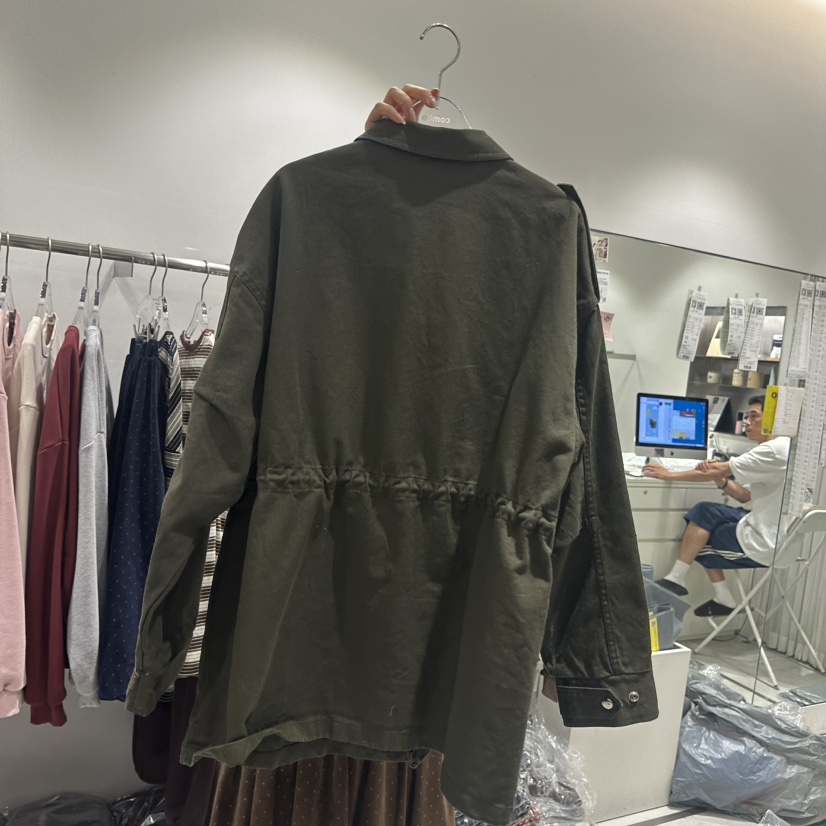 COMBO韓國代購女裝新品真品人氣推薦休閑熱賣時尚夾克COM_BO夾克