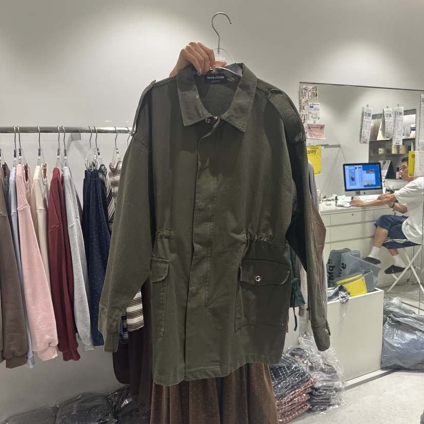 COMBO韓國代購女裝新品真品人氣推薦休閑熱賣時尚夾克COM_BO夾克圖色2