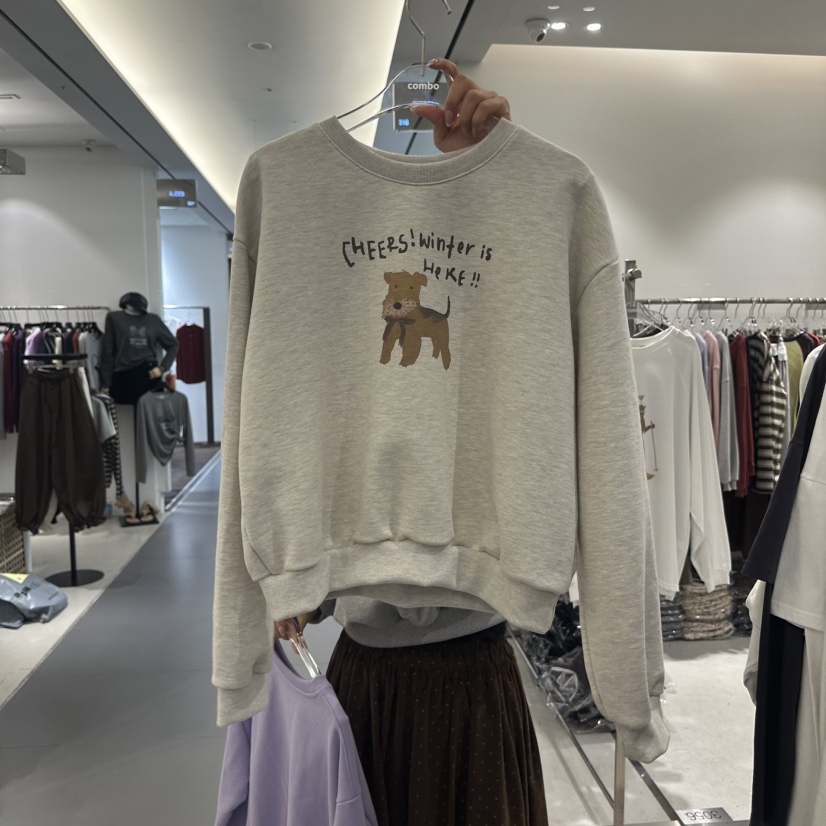 COMBO東大門實拍女士新品真品熱賣推薦休閑人氣時尚衛衣COM_BO衛衣圖色3