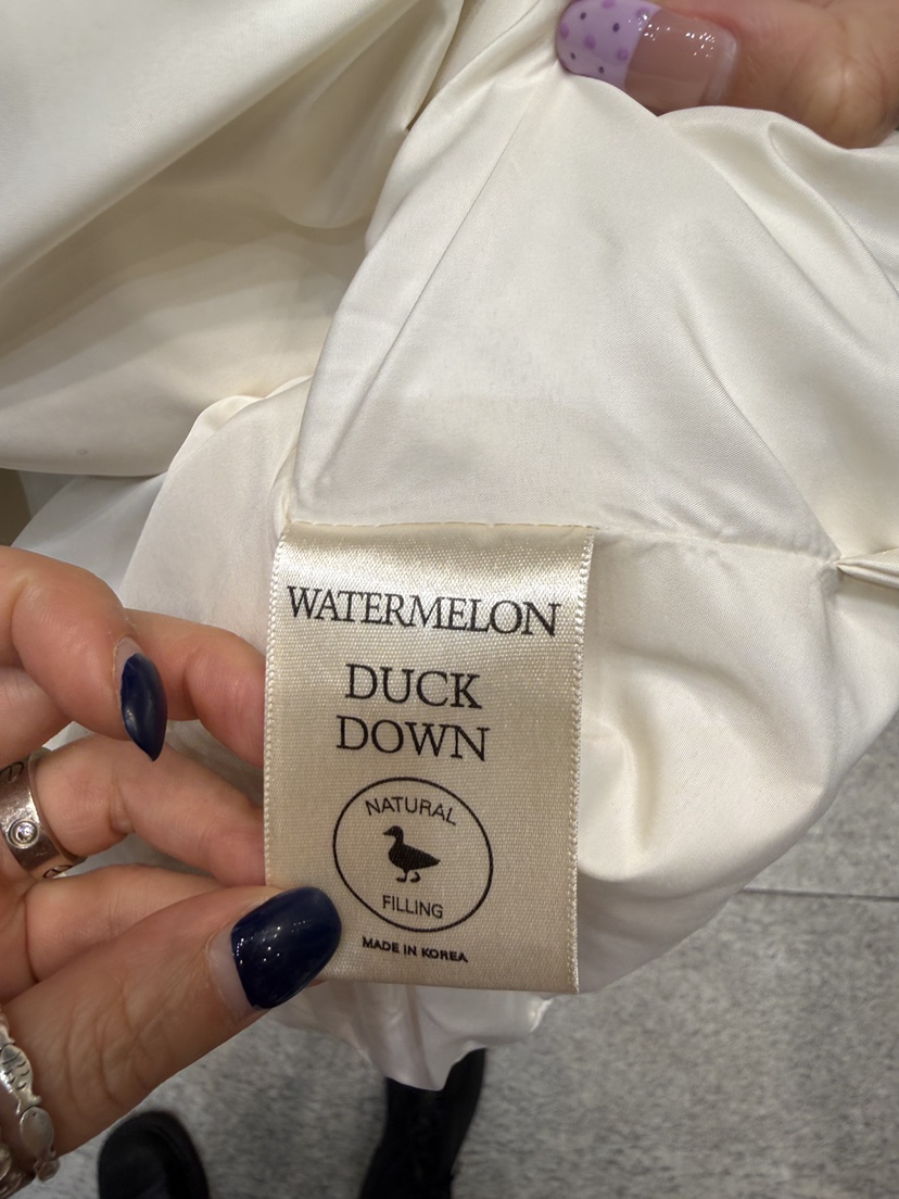WATER MELON東大門實拍女士新款時尚人氣短款羽絨服鴨絨WATER MELON短款羽絨服
