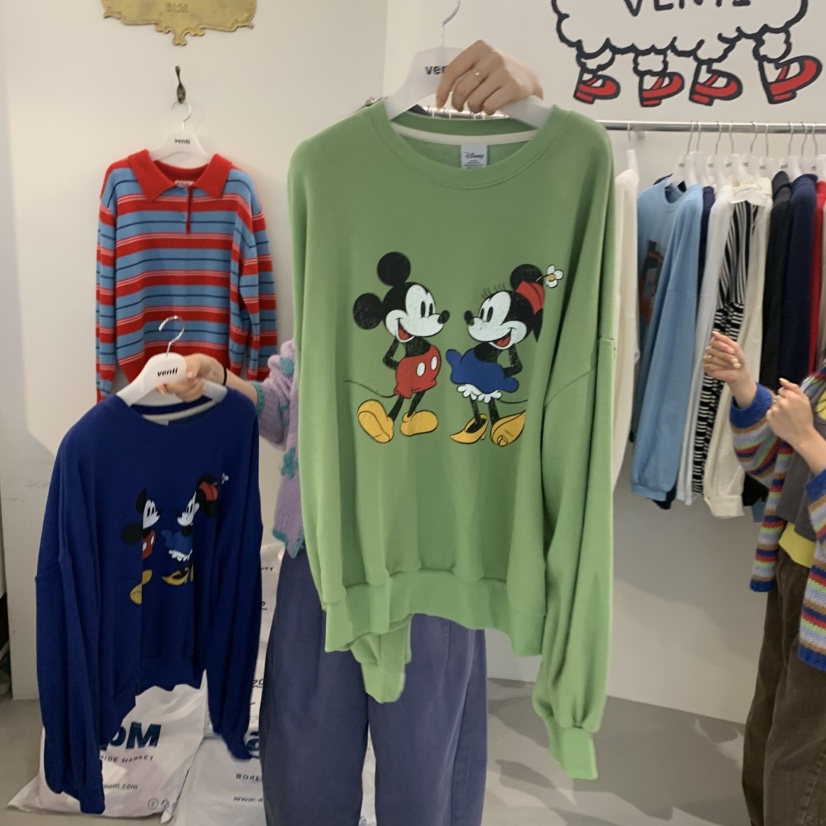 VENTI東大門實拍女裝新品人氣熱賣真品時尚休閑推薦衛衣VENTI衛衣圖色2