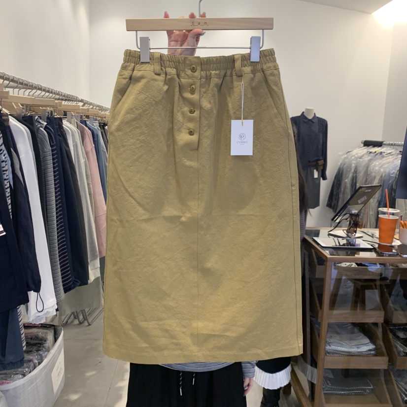 TAN&amp;COMO韓國直郵女裝新款真品時尚休閑半身裙中短裙tan-COMO半身裙/中短裙圖色1